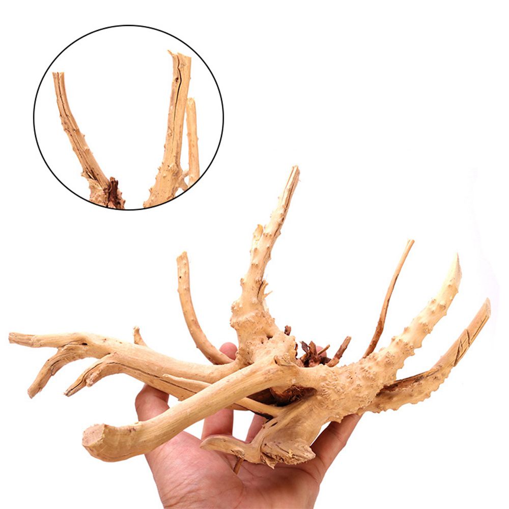 Aquarium Plant Root Tabs - 1 قطعة الخشب الطبيعي الجذع Driftwood