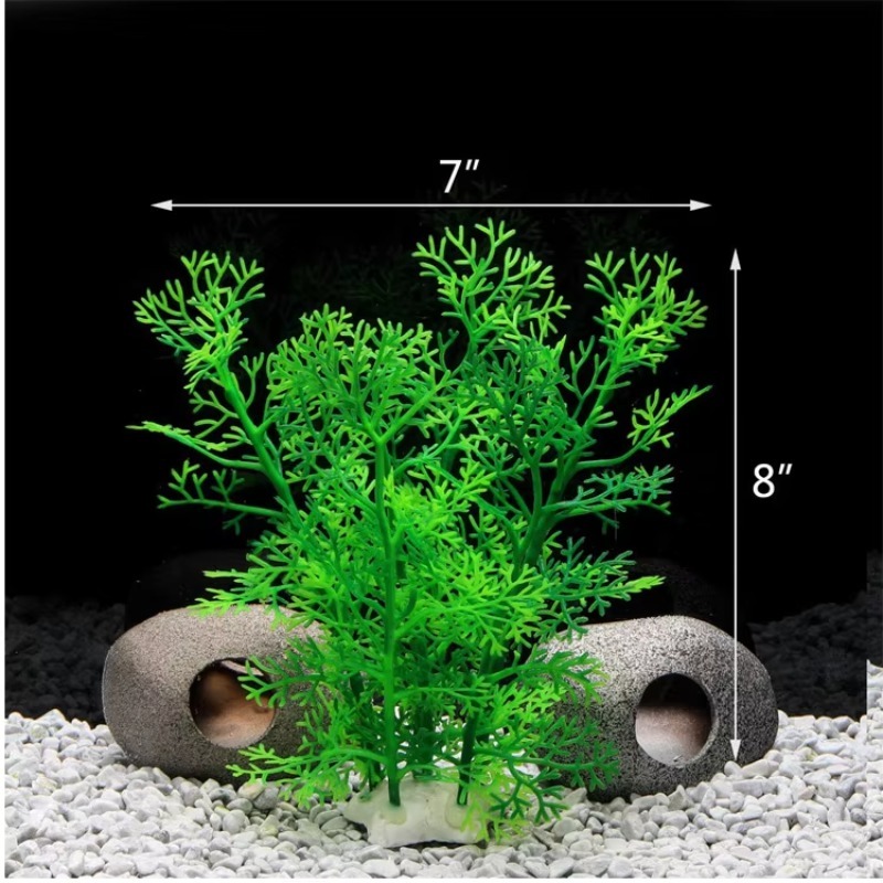 10 قطع من النباتات البلاستيكية - مراجعة Planted Aquarium For Sale وسعره