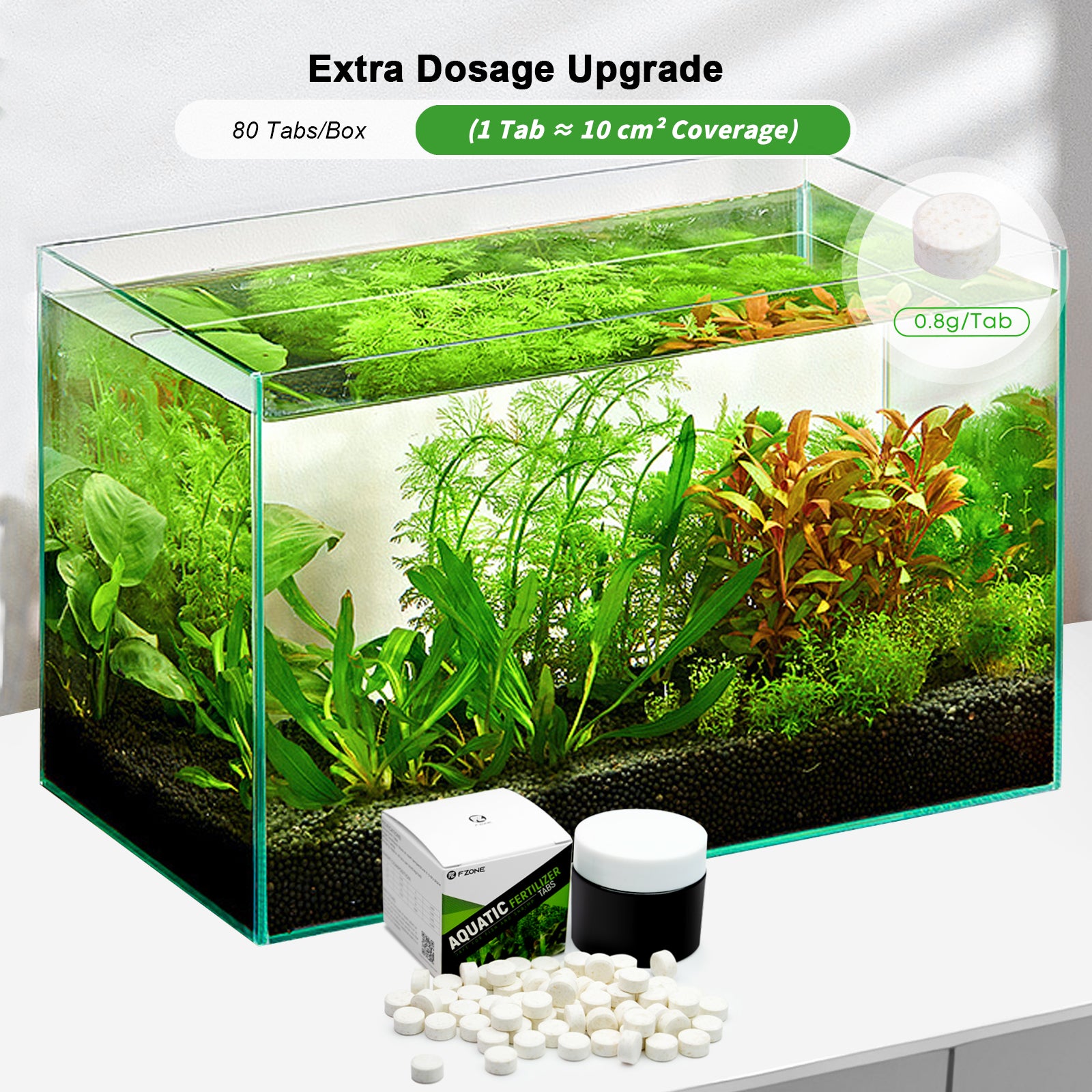 أقراص FZONE للنباتات المائية ا - مراجعة Aquarium Plant Root Tabs وسعره