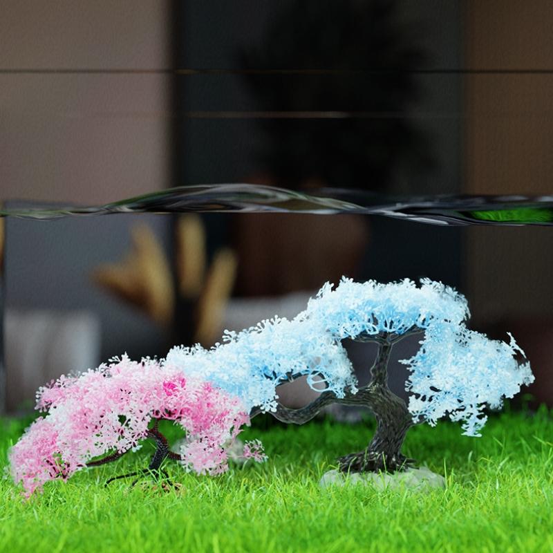 نباتات اصطناعية بلاستيكية لتزي - مراجعة Planted Aquarium For Sale وسعره