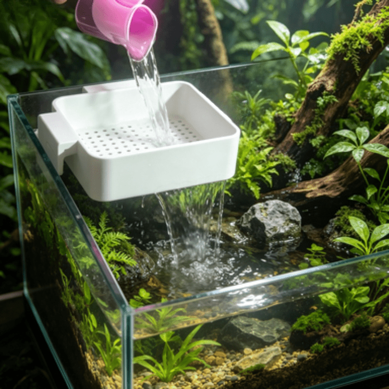 موزع تدفق مياه حوض السمك، حامل - مراجعة Planted Aquarium With Sand وسعره