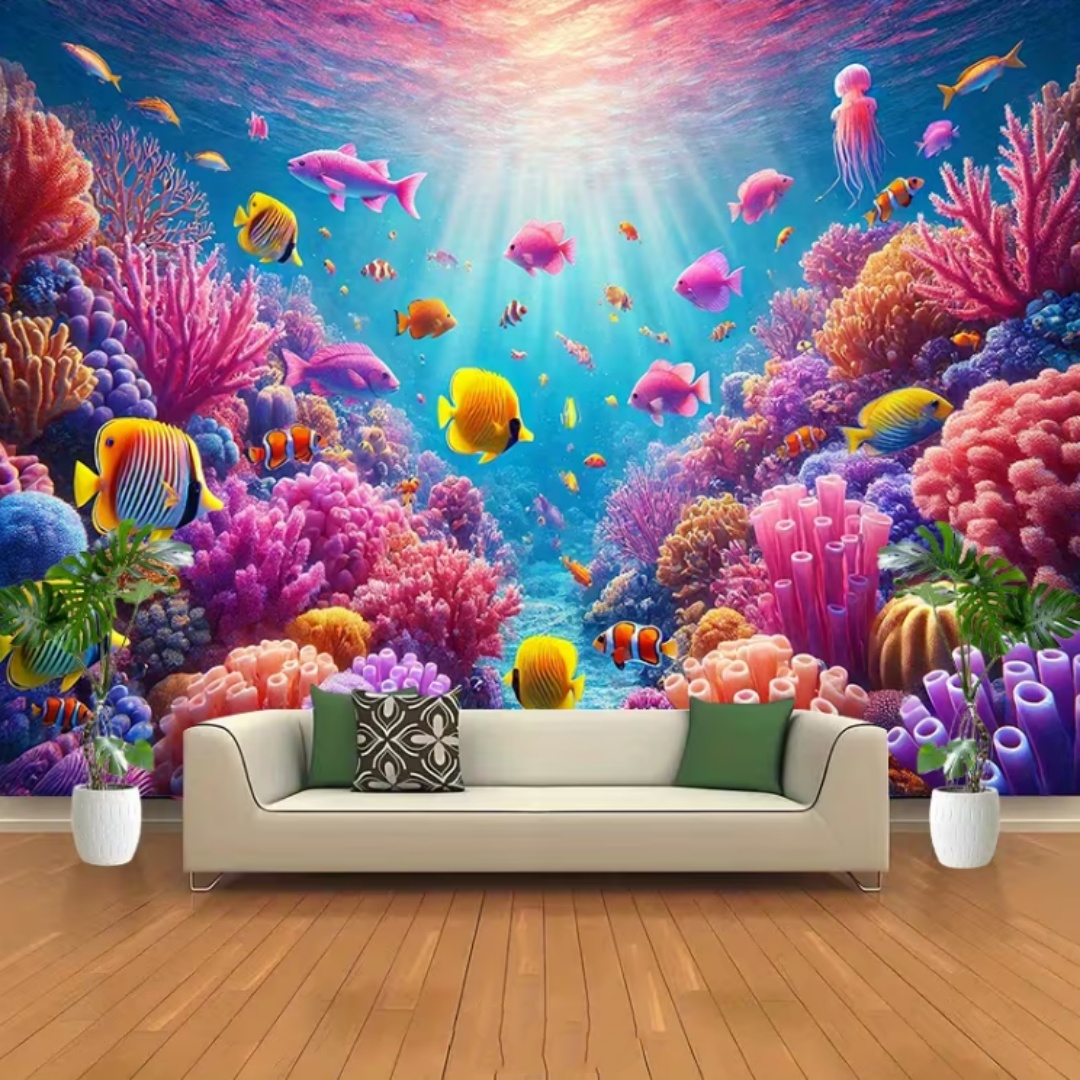 خلفية تصوير بثيم الحياة البحري - مراجعة Planted Aquarium Photos وسعره