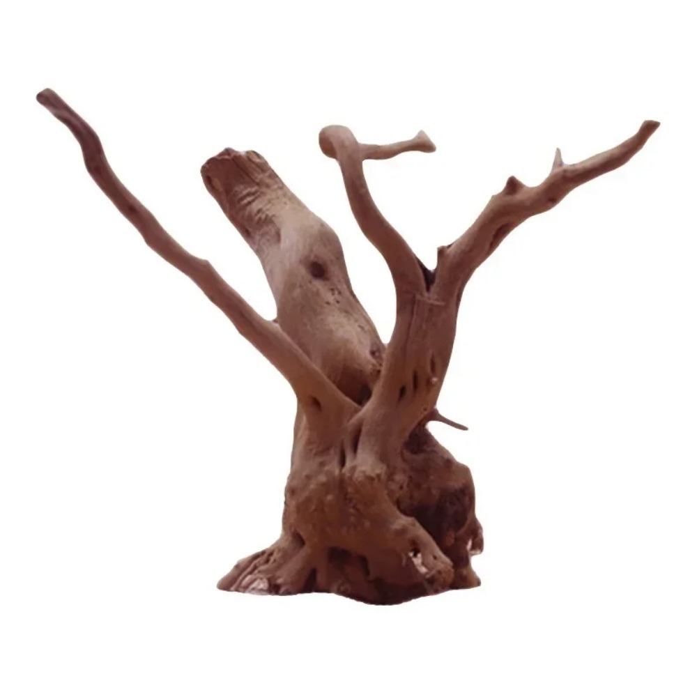 قطعة واحدة من جذع شجرة طبيعي،  - مراجعة Aquarium Plant Root Tabs وسعره