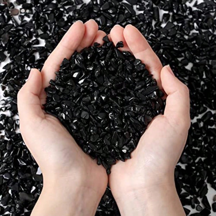 رقائق كريستال الكوارتز من حجر  - مراجعة Planted Aquarium With Gravel وسعره