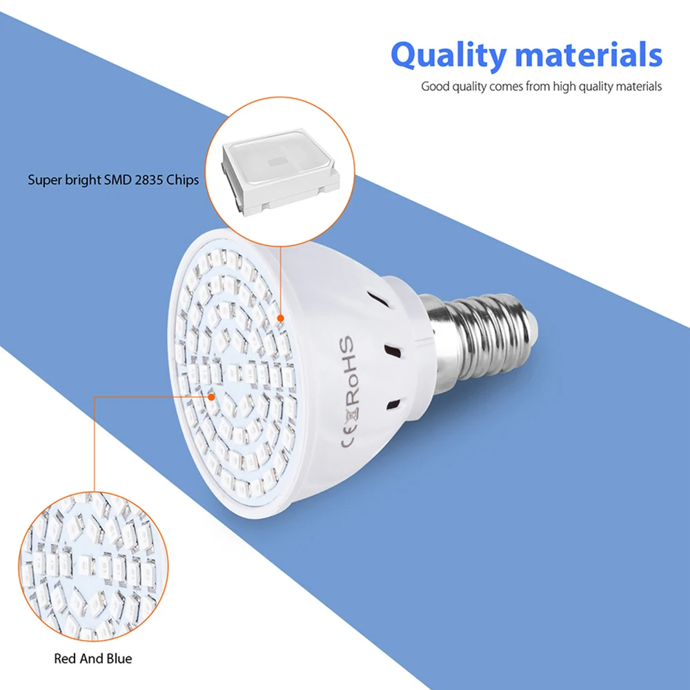 9 واط E27/E26 LED تنمو ضوء GU1 - مراجعة Aquarium Plant Root Tabs وسعره