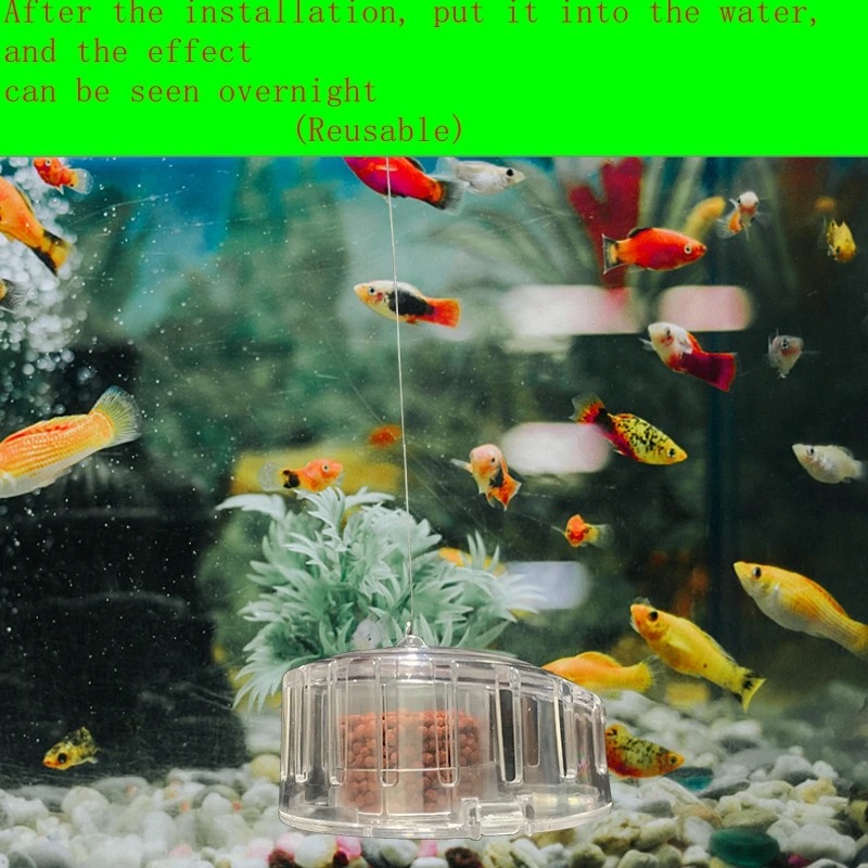 ماسك حلزونات بلاستيكي لحوض الس - مراجعة Planted Aquarium Products وسعره