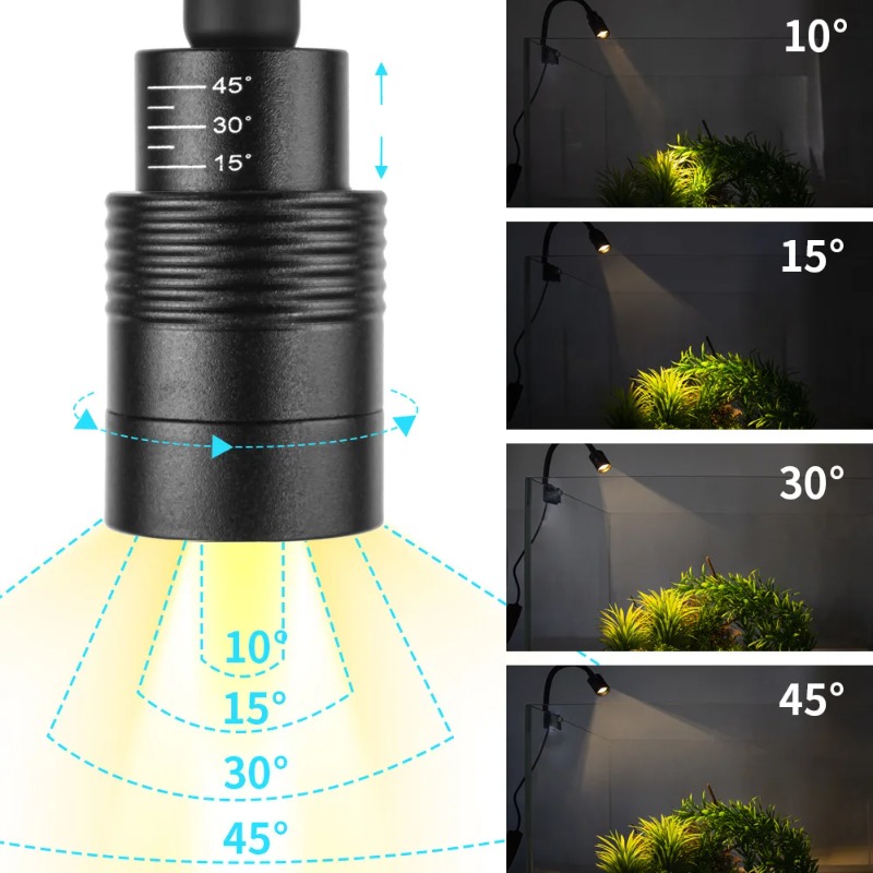 مصباح LED للأحواض المائية الأك - مراجعة Planted Aquarium For Sale وسعره