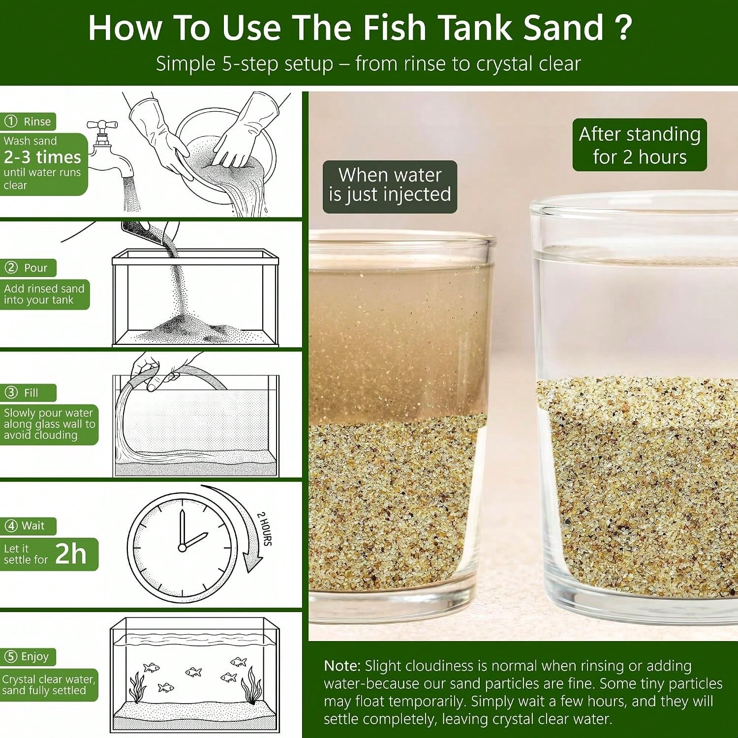 رمل أبيض للأحواض المائية، بحجم - مراجعة Planted Aquarium With Sand وسعره